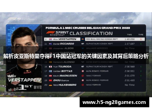 解析皮亚斯特里夺得F1中国站冠军的关键因素及其背后策略分析